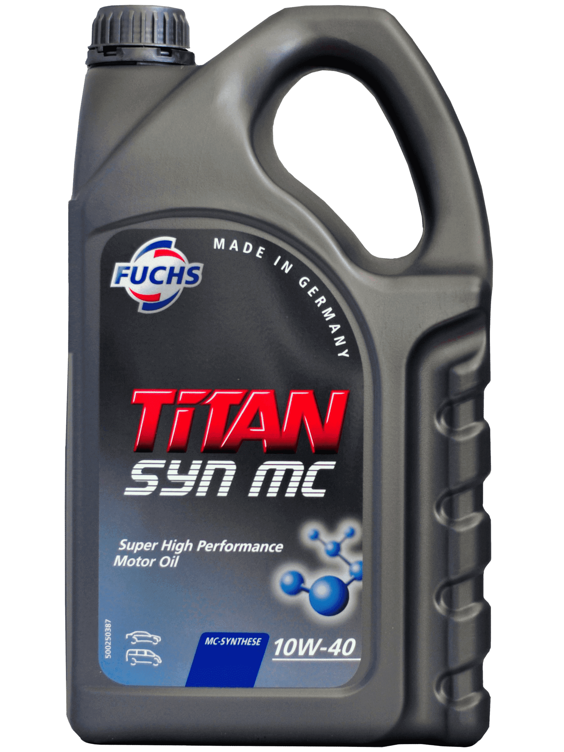 Моторное масло Fuchs TITAN SYN MC 10W-40, 5л 